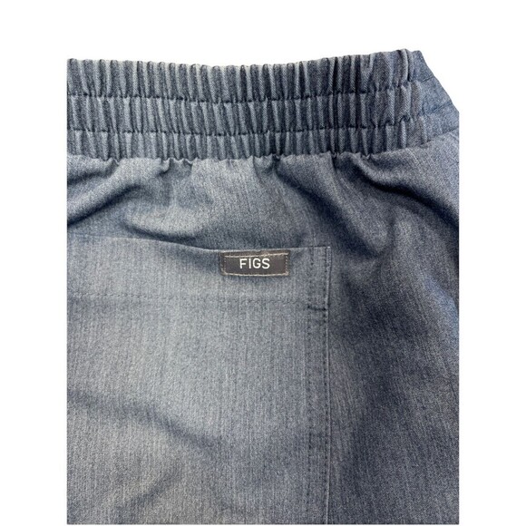 FIGS Women’s Small Gray Scrub Pants Technical Collection Drawstring Pockets  - Picture 5 of 11